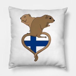 Gerbil Finland (light) Pillow