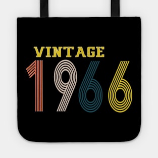 1966 vintage retro year Tote