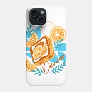 Delicious Citrus Pastry Dessert Phone Case