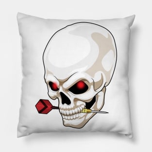 Skull Darts Dart Pillow