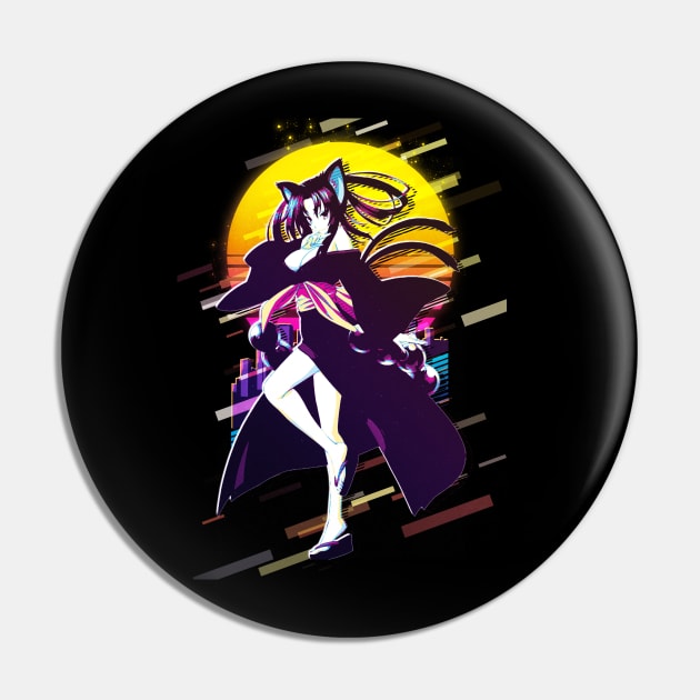 High School DxD - Kuroka Pin by 80sRetro