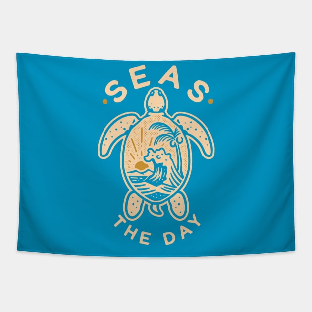 Seas the Day Tapestry by Wild for Beer