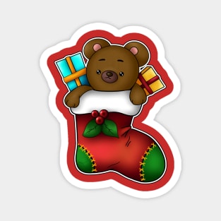 teddy Xmas Magnet