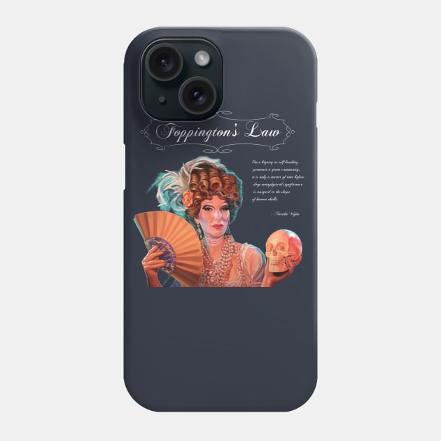 Foppington's Law Phone Case by Skutchdraws