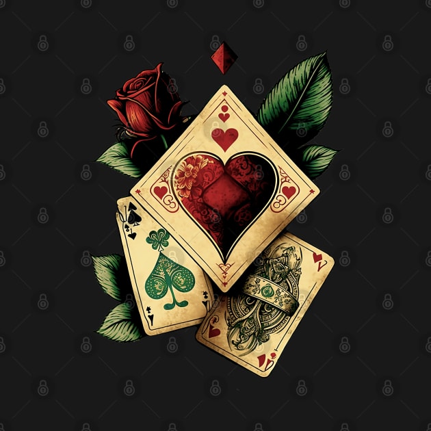 Ace of hearts style design by PunkPolicy