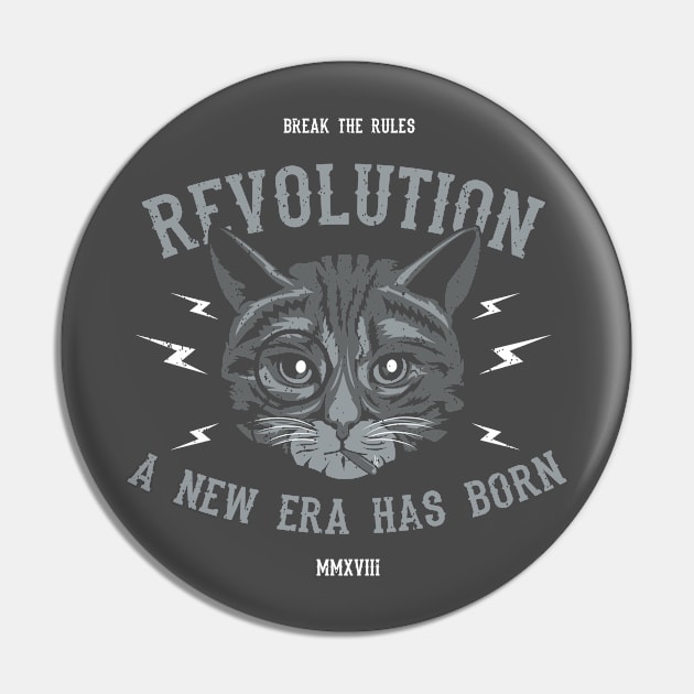 Revolution Series: A New Era Has Born (Cat) Pin by Jarecrow 