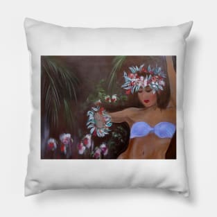 Leilani Hula Pillow