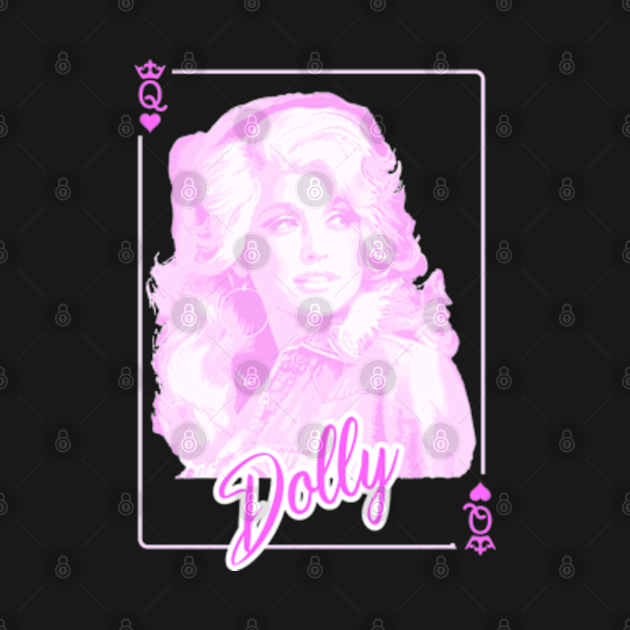 Dolly Queen of Hearts Dolly Parton TShirt TeePublic