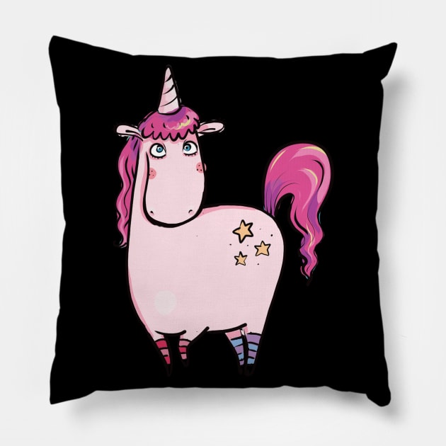 Cute Unicorn Pillow by holidaystore