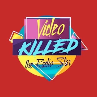 Video Killed the Radio Star 1981 T-Shirt