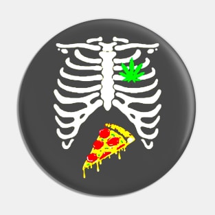 Pizza pot leaf Pin