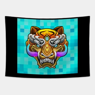 Tiger Eyes Tapestry