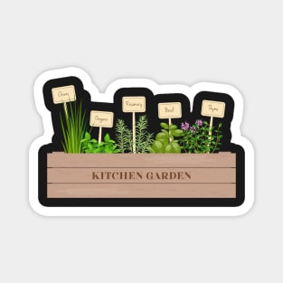 Kitchen Herbs | Aromatic herbs Magnet