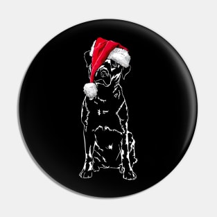 Santa Labrador Merry Christmas dog lab mom Pin