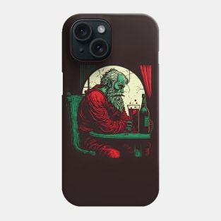 Santa Alcoholism Phone Case