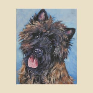 Cairn Terrier Fine Art Painting T-Shirt