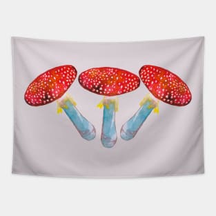 Fly agaric forest mushroom Tapestry