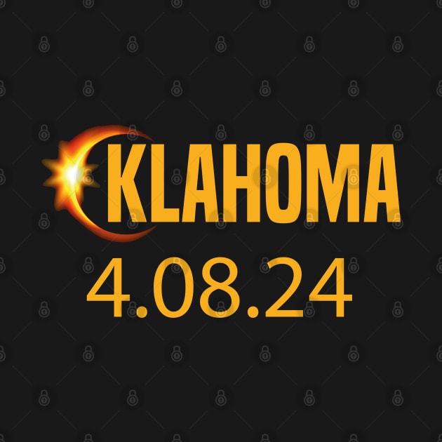 oklahoma eclipse 4.08.24 by mdr design