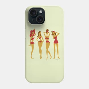 Bombshells - Brunette Phone Case