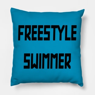 Freestyle Swimmer Pillow