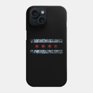 Chicago Flag Retro Windy City Graphic Phone Case