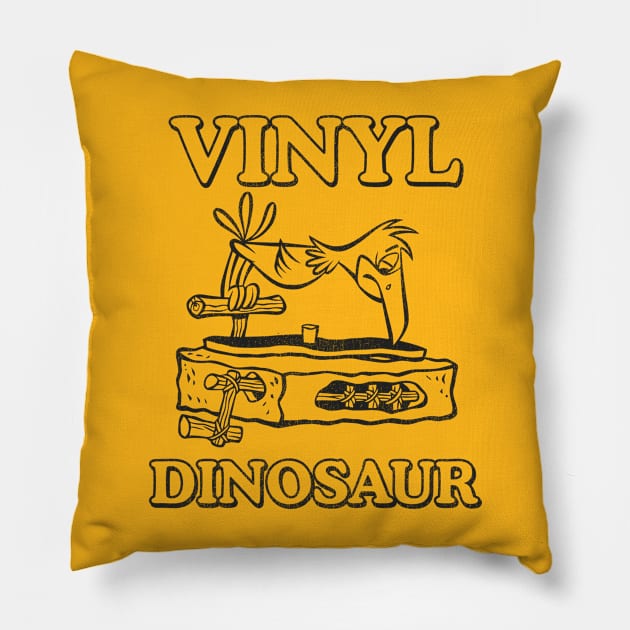 Vinyl Dinosaur Pillow by darklordpug