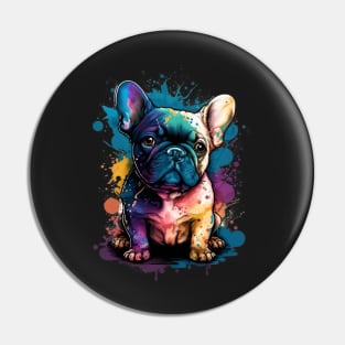 French Bulldog Puppy Frenchy doggy dog Pin