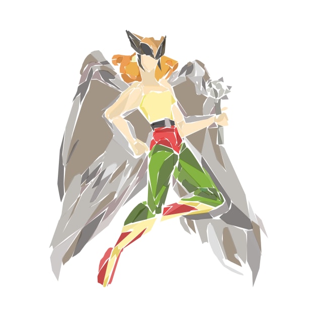 Hawkgirl by Newtegan