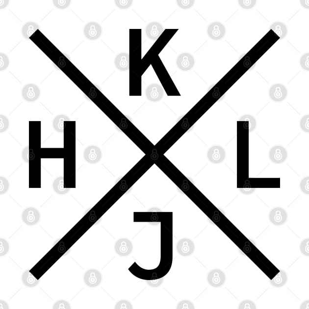 HJKL Design for Programmers Using vi/Vim - Black Graphic by geeksta