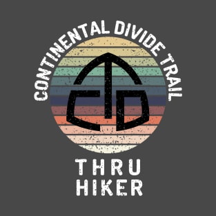 Continental Divide Trail Thru Hiker Sunset T-Shirt