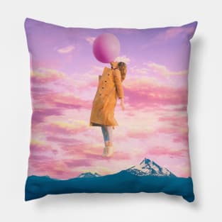 Pink Sunset Pillow