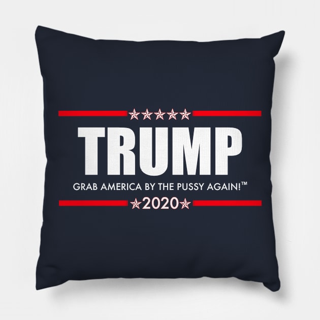 Trump 2020 Pillow by Tainted