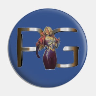 The Girl of Power Pin