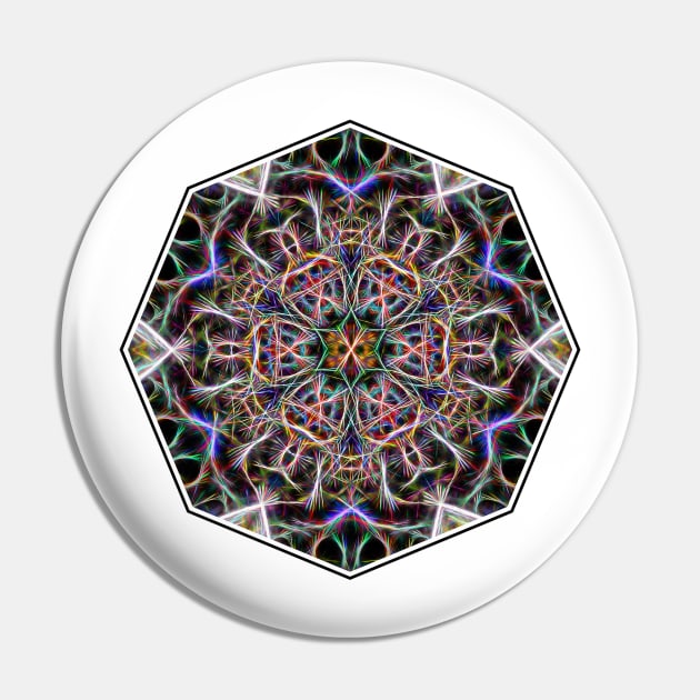 Abstract textured mandala Pin by hereswendy