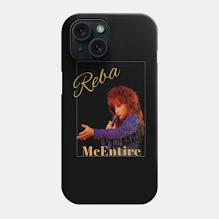 reba retro art/singer perfom Phone Case