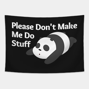 Lazy Panda Tapestry