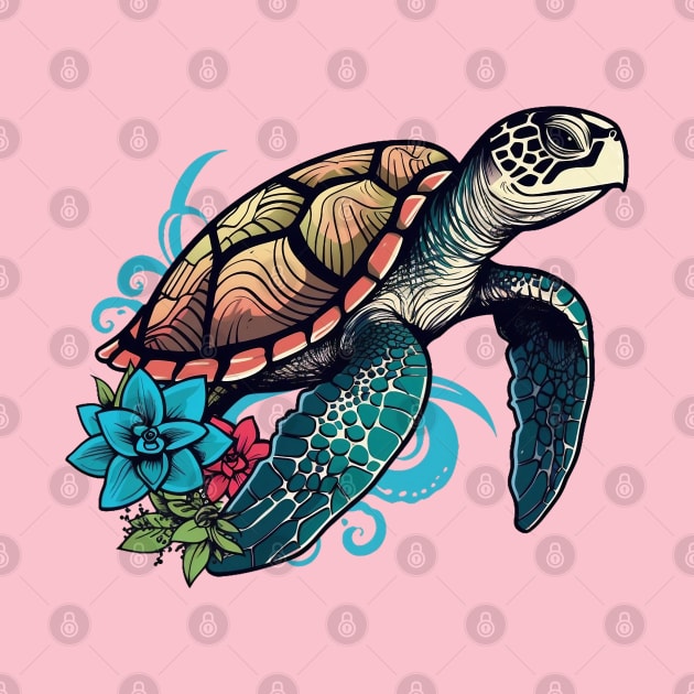 Topical Turtle by Gypsykiss