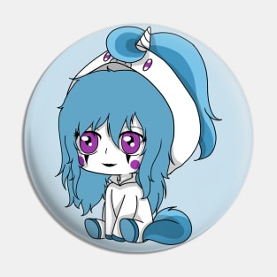 creepypasta unicorn (candy cane) Pin