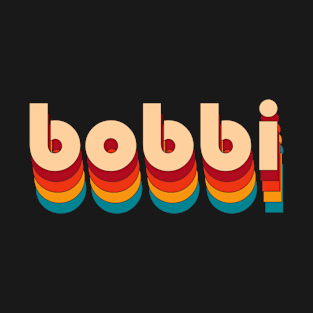 Retro Bobbi Name T-Shirt