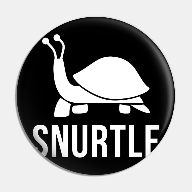 Crazy Snail Shirt Turtle Mix | Snurtle | Pun Pin by sheepmerch