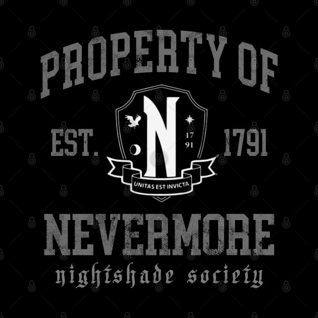 nevermore academy (distressed) by RichyTor