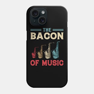 The Bacon of Music Design Saxophone Phone Case