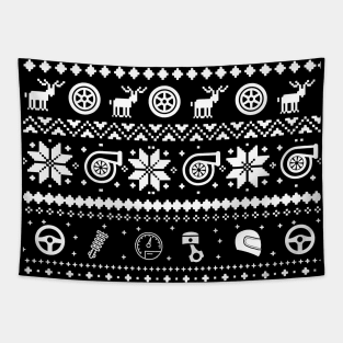 The ugly automotive enthusiast sweater Tapestry