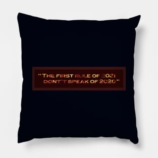 Fright Club Rule (2020) Pillow