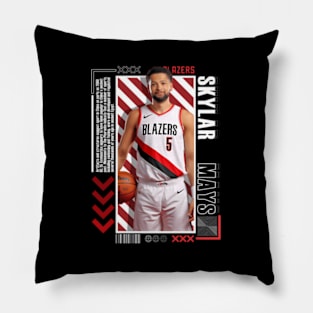 Skylar Mays Paper Version 10 Pillow