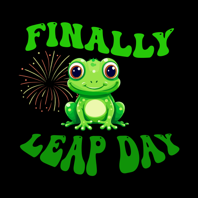 Finally leap day by Justin green