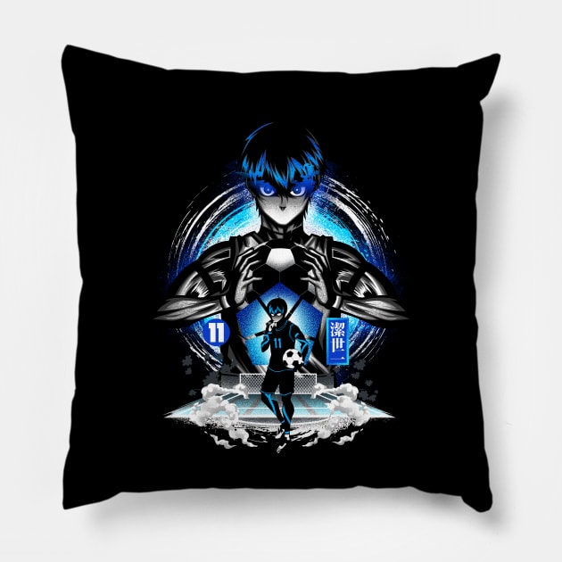 Ace player of BlueLock Pillow by HyperTwenty