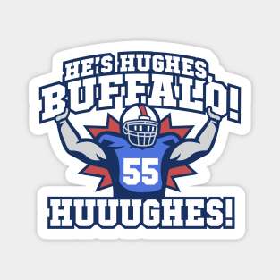 Buffalo Bills Jerry Hughes HUUUGHES! Magnet