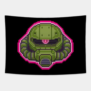 Pixel Zaku '21 Tapestry