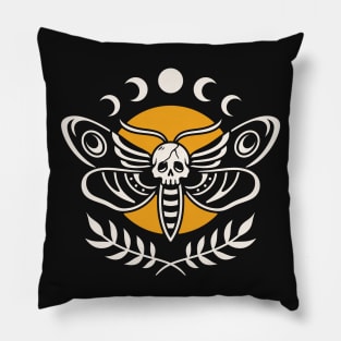 Deaths head moth Pillow